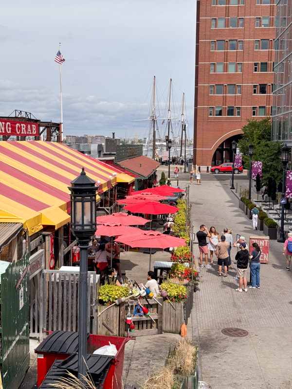 Restaurant in Boston Mass along the harbor.  