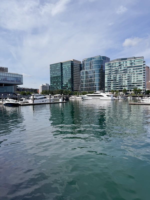 Harbor View of Boston MA