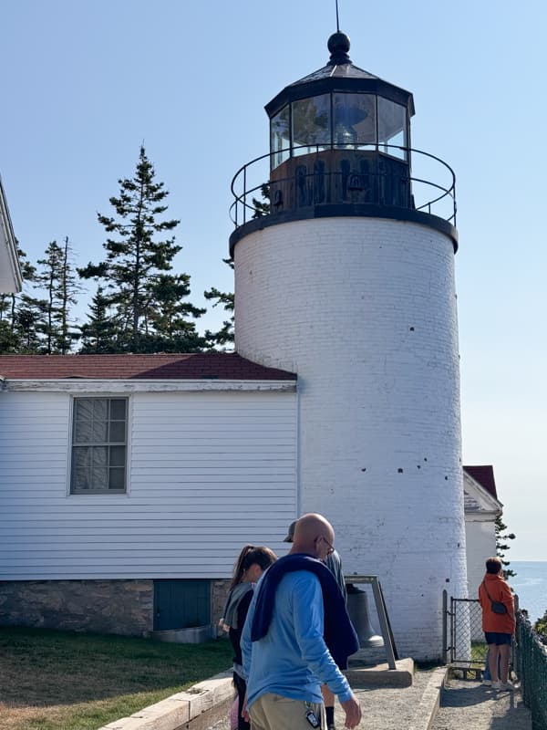 Bass Harbor Light Station in Southwest Harbor Maine