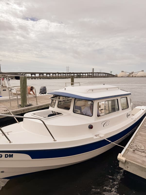 Boat in Morehead City, NC. 