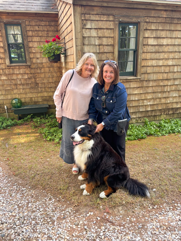 Rachel Ann and Ella on New England Adventure - York Maine