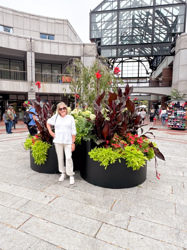 Rachel at Faneuil Hall Marketplace in Boston MA