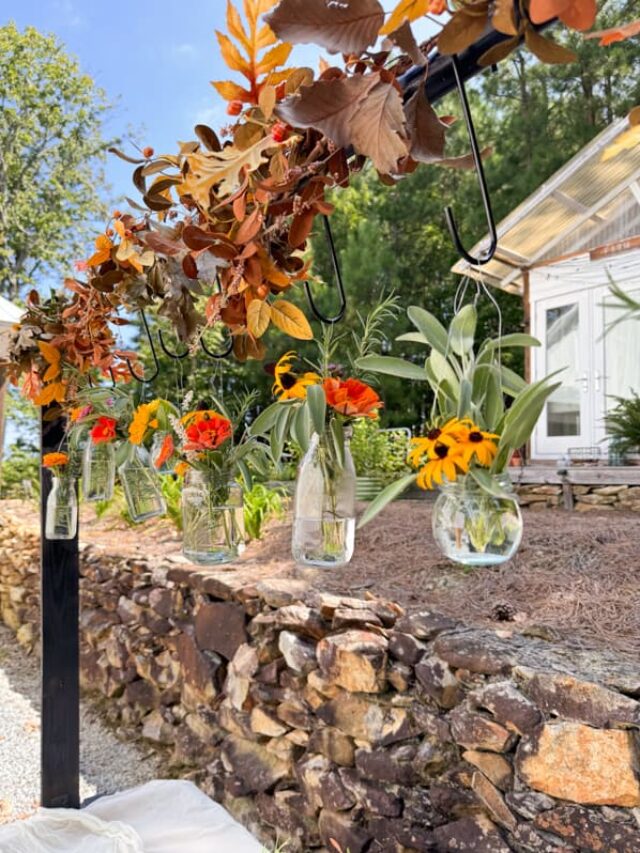 How To Recycle Old Jars Into Hanging Flower Pots